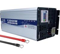 Inversor Onda Pura 3500W 4000W 5000W 5500W 6000W 8000W 9000W 10000W 12000W 16000W Inversor Corriente Convertidor CC 12V 24V 48V 60V 72V A CA 110V 220V 230V Transformador Voltaje(12000W,48Vto110V)