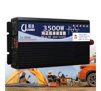Inversor Onda Pura 3500W 5000W 5500W 6000W 8000W Convertidor Inversor Corriente Transformador de Tensión De Voltaje DC 12V/24V/48V/60V/72V a AC 110V/220V 230V 240V Power Inverter(3500W,48Vto220V)