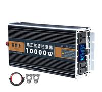 Inversor Onda Pura 4000W 5000W 5500W 6000W 7000W 8000W 9000W 10000W 12000W Inversor De Corriente Convertidor De CC De 12V 24V 48V 60V A Ca De 220V 230V Transformador Voltaje para Camping,Hogar,Viaje(1