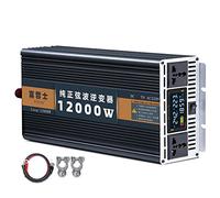 Inversor Onda Pura 4000W 5000W 5500W 6000W 7000W 8000W 9000W 10000W 12000W Inversor De Corriente Convertidor De CC De 12V 24V 48V 60V A Ca De 220V 230V Transformador Voltaje para Camping,Hogar,Viaje(1