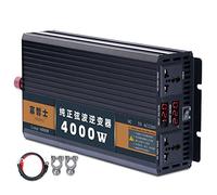 Inversor Onda Pura 4000W 5000W 5500W 6000W 7000W 8000W 9000W 10000W 12000W Inversor De Corriente Convertidor De CC De 12V 24V 48V 60V A Ca De 220V 230V Transformador Voltaje para Camping,Hogar,Viaje(4