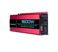 Inversor Onda Pura Convertidor Onda Sinusoidal Pura DC 12v/24v/48v/60v/72v A AC 110v/220v 6000W 5000W 4000W 3000W 1600W Convertidor Inversor Energía Solar Para Coche(72V,110V 60Hz,1600W)