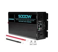 Inversor Onda Pura Convertidor Onda Sinusoidal Pura DC 12v/24v/48v/60v/72v A AC 110v/220v 6000W 5000W 4000W 3000W 1600W Convertidor Inversor Energía Solar Para Coche(12V,220V 60Hz,5000W)
