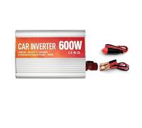 Inversor Onda Pura Inversor Coche De 600 W Onda Sinusoidal CC 12V CA 220V Cargador Convertidor 200W 400W 50 Hz Generador De Energía Coche Central Eléctrica(600W)