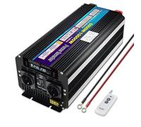 Inversor Onda Pura Inversor De Energía Solar De 8 KW/10 KW 12 V 220 V para Camping Viajes En Barco Y Trabajo Al Aire Libre(10000W 24V 220V A)