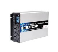 Inversor Onda Pura Inversor De Onda Sinusoidal Pura De 120V 60Hz 8000W 10000W 12000W Alta Potencia 48V 60V 72V Inversor Solar para Coche Fuera De La Red(48V,8000W)