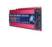Inversor Onda Pura Inversor De Onda Sinusoidal Pura De 12V 220 V 110 V 2000 W 3000 W 4000 W Y 5000 W Convertidor De Voltaje Portátil De CC A CA para Coche(220V 60Hz,1000W)