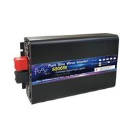 Inversor Onda Pura Inversor De Potencia De Onda Sinusoidal Pura De 4000 W 5000 W CC 12 V 24 V 48 V CA 100 V 60 Hz con Control Remoto Solar para Coche(12V,5000W Remote)