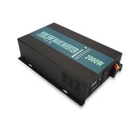 Inversor Onda Pura Inversor Solar De Onda Sinusoidal Pura 2KW Batería De Respaldo Panel Solar Generador Eólico Convertidor De 12V/24V/48V CC A 120V/220V/240V CA(48V,110-120V)