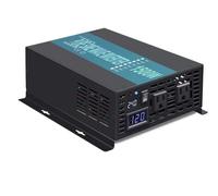 Inversor Onda Pura Inversor Solar Onda Sinusoidal Pura 3000W Pico Fuera La Red Convertidor Inversor Potencia 1500W 24V 220V 12V/48V/110V CC A 120V/230V/240V CA(12V,110-120V)