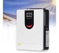 Inversor Onda Sinusoidal Pura 1,0 A 10,2 Kw, Inversor Solar Híbrido con Controlador Carga Solar Mppt 120 A + Cargador Ca, para Áreas Remotas Sin Una Fuente De Alimentación Constante 3.2KW