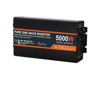 Inversor Onda Sinusoidal Pura 5000 W 4000 W CC 12 V 24 V A CA 220 V 50 Hz 60 Hz Portátil Conversor Banco Energía Inversor Solar Inversor Corriente(12v 5000W)
