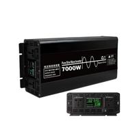 Inversor Onda Sinusoidal Pura 7000 W 10000 W 12000 W CC 12 V 24 V 48 V A CA 220 V Inversor Energía Solar Coche Convertidor Voltaje Transformador Convertidor(7000W,48V,220V(60HZ))