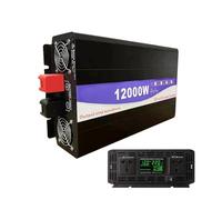 Inversor Onda Sinusoidal Pura 7000 W 10000 W 12000 W CC 12 V 24 V 48 V A CA 220 V Inversor Energía Solar Coche Convertidor Voltaje Transformador Convertidor(12000W,24V,220V(50HZ))