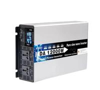 Inversor Onda Sinusoidal Pura 8000 W 10000 W 12000 W Convertidor Frecuencia CC 12 V 24 V 48 V A CA 220 V 230 V 110 V Transformador Banco Energía Solar Portátil(48V,230V(50HZ),12000W)