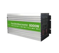Inversor Onda Sinusoidal Pura 8000 W 6000 W 5000 W Convertidor Voltaje CC 12 V/24 V A CA 220 V 50 Hz/60 Hz Gran Potencia Doble Salida Portátil(24V,220-230V 60Hz,8000W)