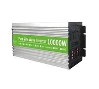 Inversor Onda Sinusoidal Pura 8000 W 6000 W 5000 W Convertidor Voltaje CC 12 V/24 V A CA 220 V 50 Hz/60 Hz Gran Potencia Doble Salida Portátil(12V,220-230V 50Hz,10000W)