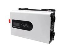 Inversor Onda Sinusoidal Pura para Coche Convertidor Solar con Pantalla LCD Voltaje 12 V 24 V 48 V CC A 220 V CA 5000 W 6000 W 7000 W 10000 W Convertidor(EU-5000W-220V-24V)