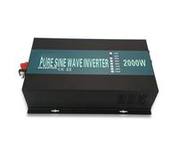 Inversor Panel Solar 2000 W 12 V 220 V Convertidor CC/CA De 24 V/48 V A 110/120 V/230 V/240 V Inversor Potencia Onda Sinusoidal Pura Portátil(36V,120V,Universal)
