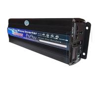 Inversor para Coche 12V/24V 220V 1000W 2000W 2600W Transformador Voltaje Inversor Potencia Convertidor DC12V A AC 220V Pantalla LED Inversor Coche Transformador(2600W,24V_220V 60HZ)