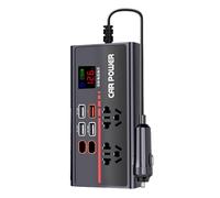 Inversor para Coche | Converter portátil para automóviles para automóviles | 200 W Autos Inverter DE Autos | Convertidor de Carga rápida USB 12V o 24V a 110V o 220V CA | Inversores Potenza