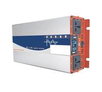 Inversor Potencia 6500W 3500W 5000W Inversor Onda Sinusoidal para Pura 12V/24V 48V/60V 72V 220V Convertidor Transferencia Adaptador Carga Voltaje Universal Convertidor(3500W Remote,72V,220V 50HZ)