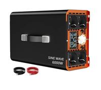 Inversor Potencia Inversor 7000W 7KW 6KW Onda Sinusoidal para Pura 12V/24V/48V/60V/72V DC AC 220V 240V Convertidor Solar Coche RV Vehículo Inver Convertidor(6000W,48V,240V 50HZ)