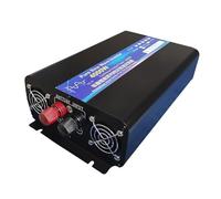 Inversor Potencia Onda Sinusoidal Pura 2000 W 4000 W CC 12 V 24 V 48 V A CA 110 V 127 V 220 V con Control Remoto Solar para Coche Convertidor(24V,220V-240V 50Hz,Australia Socket)