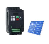 Inversor Solar de 1,5 KW/2,2 KW/4 KW/5,5 KW, Entrada de CC VFD a CA 220 V/380 V, convertidor de frecuencia de Salida trifásica, inversor de Velocidad Ajustable(Solar 7.5kw 10HP,3P 380V)