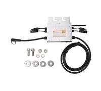 Inversor solar de 700 W CA 120 V, micro inversor de conexión a red con control WiFi, amplio rango de voltaje, salida de onda sinusoidal