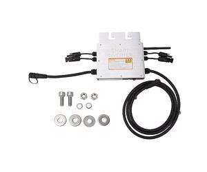 Inversor solar de 700 W CA 120 V, micro inversor de conexión a red con control WiFi, amplio rango de voltaje, salida de onda sinusoidal