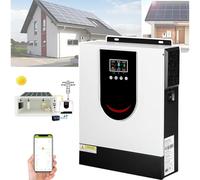 Inversor solar híbrido (1,0-10,2 KW), onda sinusoidal pura de 12 V, 24 V, 48 V, cargador inversor híbrido fuera de la red, pantalla LCD, controlador de carga solar MPPT de 40/80/120/160A, DC24V-3.2KW