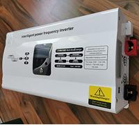 Inversor solar híbrido 5000 W 24 V DC a 220 V / 230 V AC onda sinusoidal pura inversor off gridcon regulador solar 60 A MPPT, entrada máxima PV 170 V, para batería de litio AGM GEL