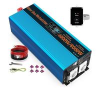 Inversor Solar Onda Sinusoidal Pura 24 V 230 V 8000 W 50 Hz CC A CC para Cargador Pantalla LED Carga USB Enchufe Doble Inversor Corriente