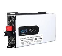 Inversor Solar Onda Sinusoidal Pura Uso Doméstico 5000-12000W, 12/24/48/60/72V DC a 110V/220V AC, Solución Energía Autónoma(8000W,72V)