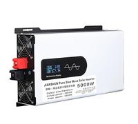 Inversor Solar Onda Sinusoidal Pura Uso Doméstico 5000-12000W, 12/24/48/60/72V DC a 110V/220V AC, Solución Energía Autónoma(5000W,72V)