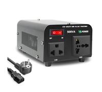 Inversor Transformador De Voltaje De 800 W A 500 W CA 110 V CA 220 V Convertidor Elevador/Reductor De Voltaje Enchufes Universales Y Estadounidenses.(VTEU-500W)