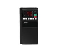 Inversor VFD de 4KW/5,5KW/7,5KW, convertidor monofásico/trifásico de 220 V y trifásico de 380 V, convertidor VFD de Velocidad del Motor convertidor(4KW 220V)