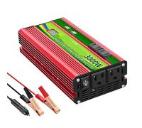 Inversor y convertidor de Potencia máxima CA 110 V CC 12 24 1600 W 2600 3000, Listo para energía Solar eficiente(12V24V 3000W110V60HZ)