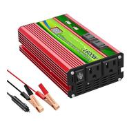 Inversor y convertidor de Potencia máxima CA 110 V CC 12 24 1600 W 2600 3000, Listo para energía Solar eficiente(12V24V 1600W110V60HZ)