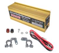 Inversores solares de onda sinusoidal ABS, entrada de 12 V, inversores de potencia de onda sinusoidal de alta eficiencia ABS para uso en exteriores y profesionales