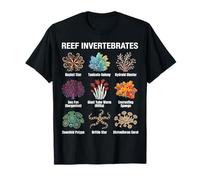 Invertebrados de arrecifes - Ilustración de diversas Especies de arrecifes Camiseta
