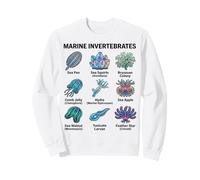 Invertebrados Marinos Organismos Marinos únicos Amantes de la Ciencia Sudadera