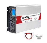 Inverter De Alimentación De Automóvil De 8000W, DC 12V 24V 48V 60V 72V A 110V/120V CA CACHO PURY SINE INVERTER INVERDER POWER POWER Con 2 Puntos De Venta De CA DC A CA Converter,Dc 48v,AC 110V
