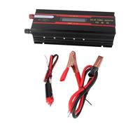 Inverter de Automóvil de 12V a 220V, Convertidor de Potencia de 6000W con LCD, Salida USB para Computadora Portátil, Reproductor de DVD, Refrigerador y Más, Protección contra