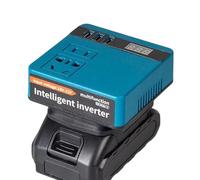 Inverter de energía de la batería: Carcasa, Cargador portátil | Función de visualización Actual del Adaptador de Trabajo al Aire Libre Compacto, solución de Salida de energía para los sitios d