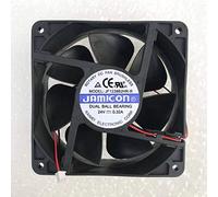 Inverter fan for JAMICON JF1238B2HR-R,Server Cooler Fan JAMICON JF1238B2HR-R 24V 0.32A, inverter fan for 120x120x38mm 2wire
