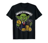 Invertir en Shinies Funny Goblin Finance Invertir Dinero Camiseta