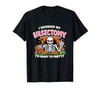 Invertir Mi Vasectomía Divertido Desquiciado Adulto Meme Obsceno Camiseta