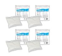 Invest 4 bolsas de recambio para deshumidificador, granulado de 250 g, paquete de recarga en bolsa de fieltro, deshumidificador para cocina, baño, camper, absorción de humedad sin electricidad,